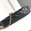 Любовь эмалевая пряжка телячья кожа на полулухоне дизайнерская сумка с бриллиантовой решеткой леди сумочка сумка для плеча с коробкой LC435