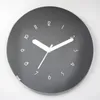 Duvar Saatleri Ayna Akrilik Saat Nordic Modern Basit Yuvarlak Sessiz Oturma Odası Ev Moda Dekorasyon Saati