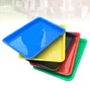 Plaques 5pcs Activité Plastic Rectangular Tray Storage Toy Brick servir pour outils