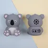 Koala small speaker Cute girl speaker Mobile phone stand speaker Mini portable cartoon animal speaker gift