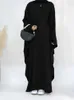 Ethnische kleding Ramadan Khimar Abaya Dubai Saoedi -Arabië Turkije Islam Moslim bescheiden jurken Gebedkleding voor vrouwen Ka Robe Femme Musulmane T240510