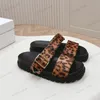 Velvet slides Women designer slipper suede lambskin Fur Sandals women platform double strap buckle sandal flatform mules SLip On triangle buckle Clogs