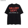 Gallerry Deept High end designer shorts for Poster Print Summer Loose Cotton Bottom Mens and Womens Short Sleeve Fashion T-shirt With 1:1 original labels
