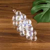 Decorative Figurines Nordic Simple Light Luxury Crystal Plated Grape Home Soft Decoration Design El Restaurant Model Room Ornaments