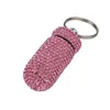 Storage Bottles Car Box Bottle Bling Organizer Automobile For Interior / Hanging Key Ring Mini With Diamond