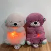 Fête faveur bébé respirant l'ours apaisant en peluche de poupée