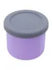 Sortez des conteneurs Stockage des récipients alimentaires avec les couvercles 1pc 250/300 ml Bleu / Purple / Pink / Brown Reutilisable Silicone Kitchen Accessoires