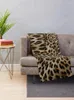 Coperte motivi leopardo lancio di divano coperta trapunta decorativa per