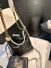 7a Fashion Luxury Design Dames klassieke Drawtring Garbage Bag Medieval Chain to Do Old Gilt Vintage All Single Shoulder Crossbody Bag