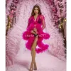 Women's Maternity Bow Knot Tulle Robe Party/wedding/photography Dress V-neck Sexy Midi Dress Pregnant Women's Clothing