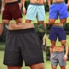 2024 Designer Men Yoga Sports Short Shorts Quick Shorts con tasca posteriore Piclica casual in palestra Jogger Pant LL