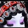 Party -Dekoration Chinesische traditionelle Opernkopf -Set Huadan Headwear Haarzubehör Holz Diamant Baotou eine komplette Kopfbedeckung