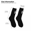 Женские носки Black H Stockings Unisex Word Soft Vintage Spring Running Sports Anti Slip Custom Fire