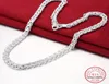 Kedjor 925 Sterling Silver 6mm 20inchs Chain Necklace For Women Men Chokers Halsband Juvelry Christmas Gift3845548