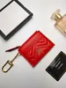 Projektantka karty kredytowej Przezorca torebka luksusowy skórzany portfel dla owczej skóry torby pieniądze posiadacz karty Mężczyźni Mężczyźni mody mody