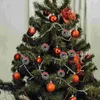 Декоративные цветы 20 шт. Рождественские венок мини -венки салфетки кольцо гирлянда