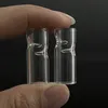 Peste del filtro in vetro Annunci Bong OD 12 mm 10 mm 9 mm 8 mm di altezza circa 30 mm 80 mm per secco per tubacco di fumatori di carta per fumare