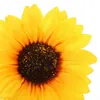 Kwiaty dekoracyjne 10 szt. Symulowane naklejki na torebkę słonecznika Kwiatowe aplikacje do plecaków mini ubrania rzemiosło sztuczne