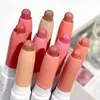 Lip Pencils 10 colors matte lip line waterproof durable natural and charming lipstick pencil womens lipstick cosmetics d240510