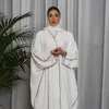 Etnisk klädkant Muslim Abaya Christmas Wedding Bridesmaid Fashion Party Long Dress Evening Elegant Formal Gown Maxi Dress for Women Clothin T240510QG0D