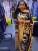 Etnische kleding Afrikaanse jurken voor vrouwen Vetement Femme Spring Nieuwe Dashiki Abaya Print Maxi Dress Africa kleding Dashiki Ankara -jurken SCRANF T240510
