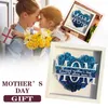 Frames Mom Flower Shadow Box With Name Preserved Rose Picture Frame Display Case Birthday Gifts For Grandma