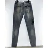 Designers de jeans de jeans masculinos Jean Hombre Troushers Homem Bordado de retalhos de retalhos Ripped Brand Motorcycle Pant Mens Skinny Ripped para Trend Vintage Pant Ksubi Jeans 592