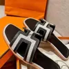 H schoenen slippers dragen sandaal h sandaal oran slipper h slipper designer dames zomer platte bodem fasie slip sandalen Koreaans beach toerisme één woord 679