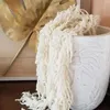 Fleurs décoratives 5pcs blanches blanchies Vine suspendue - Amaranthus séché séché pour le bouquet de mariage déco