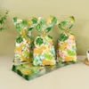 Gift Wrap 20pcs Jungle Safari Theme Cookie Candy Bags Kids Birthday Party Baby Shower DIY Packaging Decoration Supplies