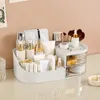 Storage Boxes Cosmetic Display Cases Tabletop Makeup Brush Holder Organizer Large Capacity Box Dustproof