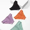 Frauenhöfen Bzel 6pcs Baumwollset gestreifte Mode Unterwäsche Atmungsbekomfortsempfindliche Slips Einfache Dessous Sport Frau Underpants
