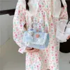 New Fashionable Children's Women's Glitter Crossbody Bag Korean Edition Pearl Handbag Little Girl Zero Wallet 78% factory wholesale