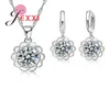 Jexxi charme de bijoux en argent de mode pour femmes avec bûche de collier de fleur en cristal CZ S925 Pin7626771