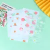 Wrap regalo 10pcs Small Bear Daisy Peach Plastic Bag con maniglia Pretty Mini Mini misto Gioielli Orenatura Shopping Cascia