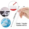 Measuring Tools Silicone Cups For Epoxy Resin Reusable Mixing Jugs Casting Container With Sticks