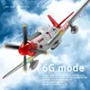 Wltoys XK A280 RC Aircraft P51 Model 3D/6G with LED 2.4GHz GPS Remote Control Aircraft Large Fighter Toy 240509