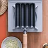 Mugs Food Sausage Tool Outdoor Barbecue Supply Dog Mold Bakeware Non-stick DIY Wood Steaming