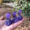 Figurine decorative 5 cm Naturale Purple Florite Serpente Crystal Crystal Crystal Crafts Creation Energy Stone Fashi