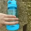 Water Bottles 4 Candy Color Arrival 600ml Big Capacity Sport Bottle With Straw Logo