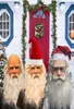 Partymasken Weihnachten Gesicht Erwachsener Santa Claus