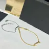 Роскошный дизайнерский браслет мужчины роскошные буквы Love Braclets Металл нелегко исчезнуть мини -подвесной кулон золота дизайнер для женщин -дизайнеров для женщин