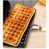 Kitchen Niestick Waffles Maker Maszyna do pieczenia formy bąbelkowe jajko ciasto piekarnik Piekarnik Waffle Piecz gazowy Użyj 240509