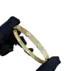 Bracelet Gift Bracelet Bracelet Gold Four Leaf Grass High Womens 18K Rose larges Diamants Full Full Diamonds avec bracelet Vanley Common