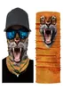 3D Animal Hiking Scarf Outdoor Sports Magic Scarf Heaewear Neck Gaite Bandana Windproof UV Protection Cycling Face Mask h28602571421907