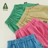 Shorts Amila Baby Pants 2023 Summer New Boys and Girls Trousers High saturation Fashion One piece Cocoon shaped Childrens Bottom d240510