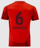 24 25 Munchens Kit Jersey FC Trikot 2024 2025 Maillot Kits Camiseta Futbol S Munichs Soccer Jerseys Men Kids Player Kane Musiala Muller Sane