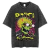 Punks voor autisme Gotische grafische print T-shirt Y2K High Street Fashion Rock Men Women T-shirt katoen Vintage Oversized Black Tees 240511