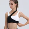 Tank da donna Donne da donna biancheria intima imbottita coltura imbottita palestra top top ad alto supporto reggiseno sportivo senza soluzione di continuità reggiseni