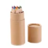 Matite professionista nuovo set a 12 colori colorato naturale colore matita colore di alta qualità Studente Drawing Pencil School Office Forniture D240510
